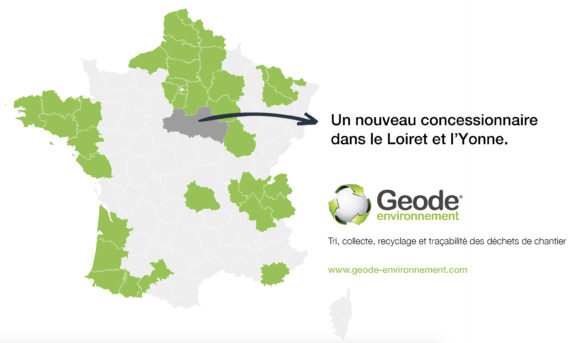 Déchets de chantier : Geode environnement s'installe dans le Loiret et l'Yonne
